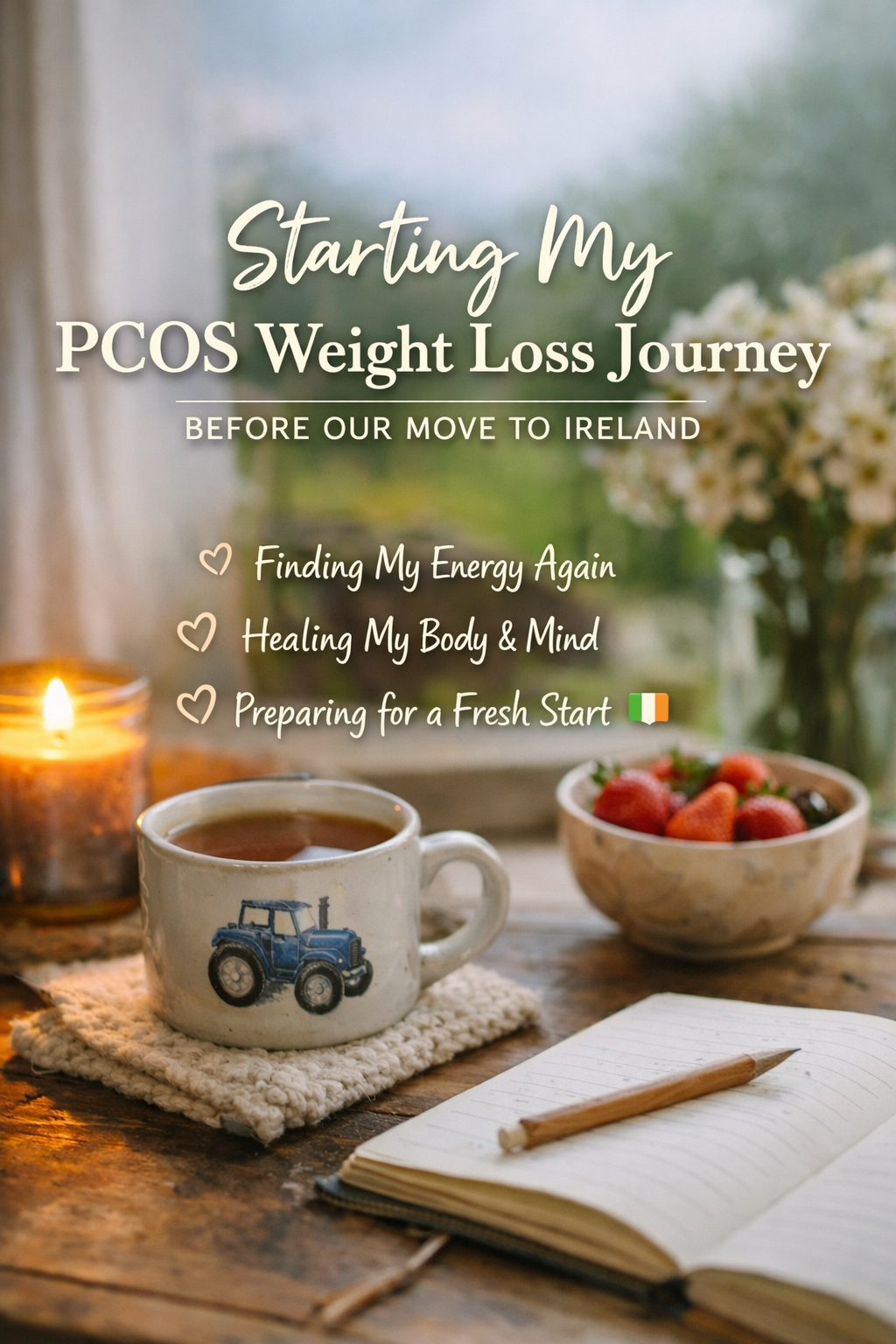 💖 Starting My PCOS Weight Loss Journey Before Our Move to Ireland
