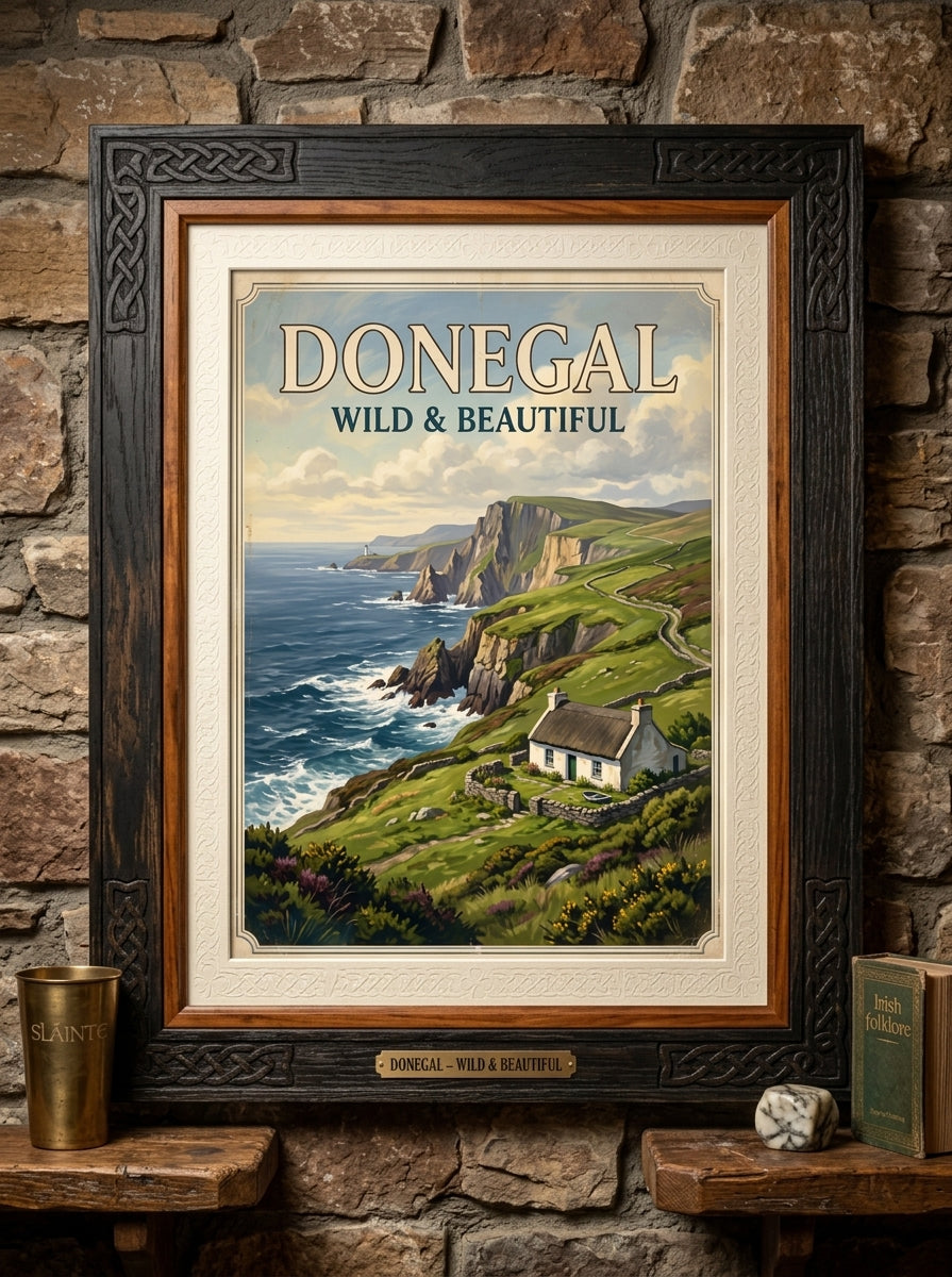 Donegal — Wild & Beautiful Digital Art Print (Resizable & Print-Ready)